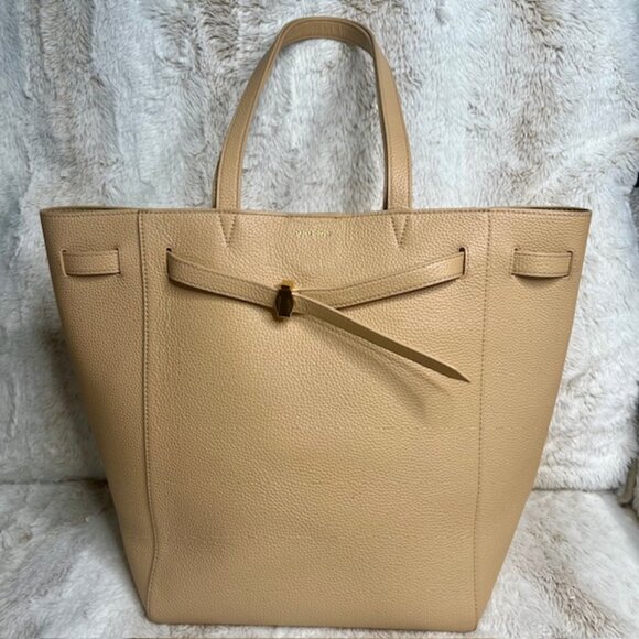 Veronica Beard Dash Leather Tote in Sand - Picture 2 of 10